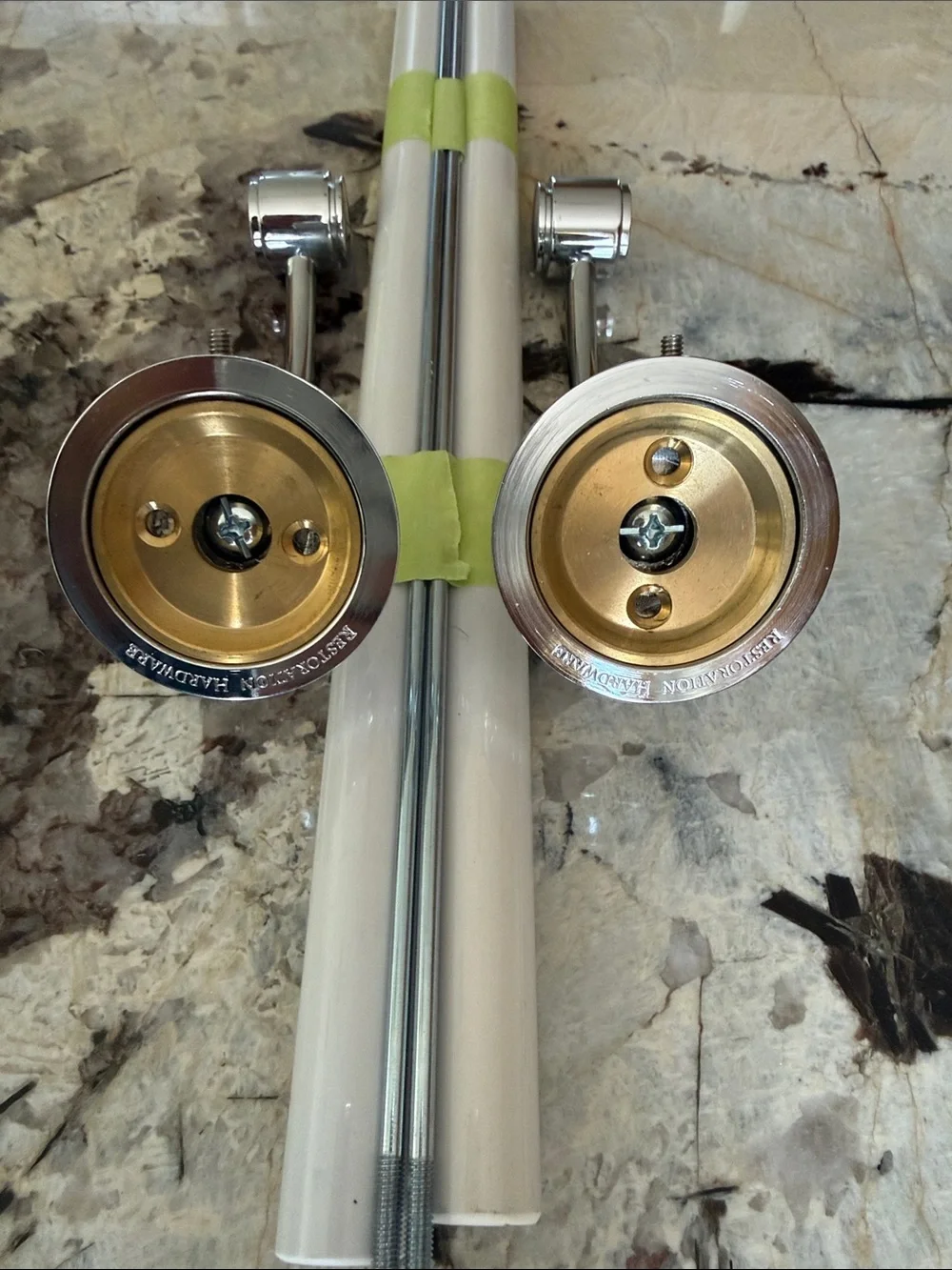 Restoration Hardware Lugarno Double Towel Rack